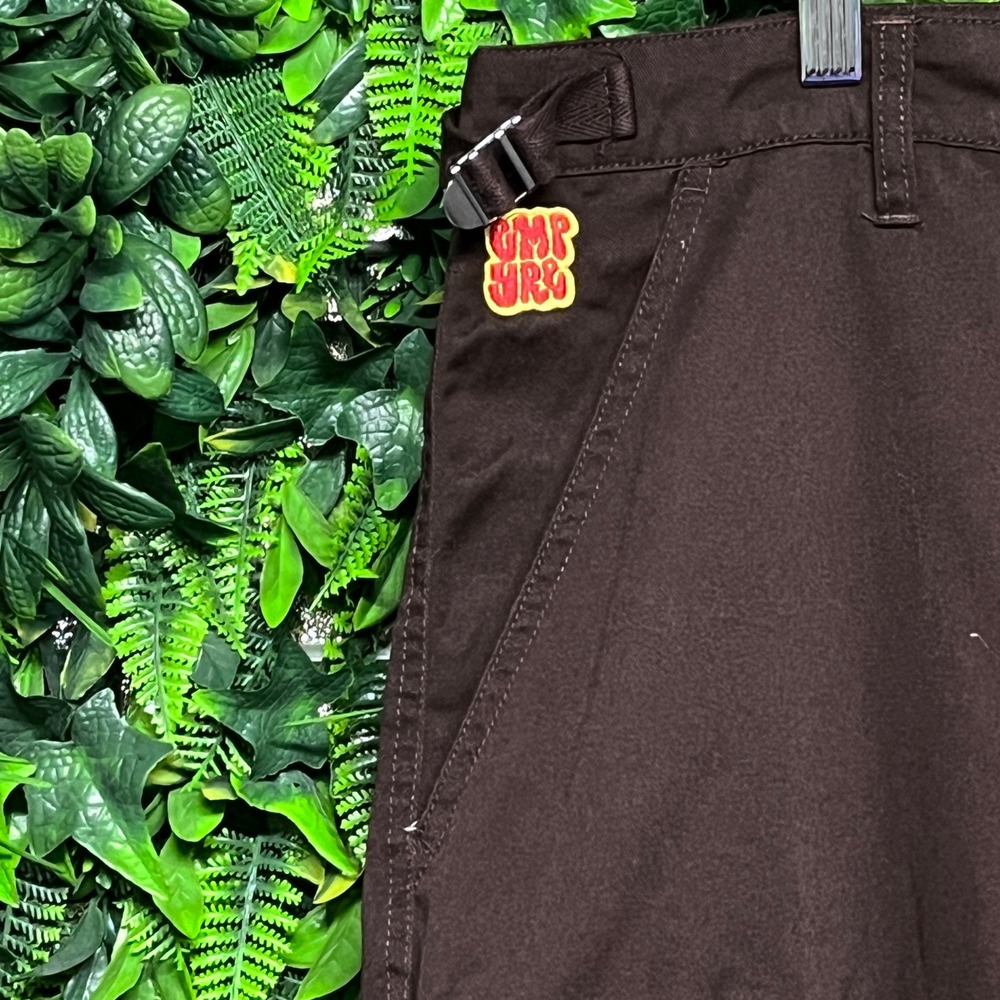 Empyre Cargo Pants Men 36 Brown Relax Relaxed Fit Utility Skater Streetwear 3740 - Picture 6 of 8